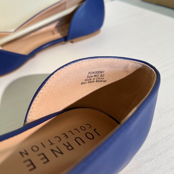 Journee Collection Cortni Flats Women’s Sz 6.5 New in Box - Picture 3 of 5